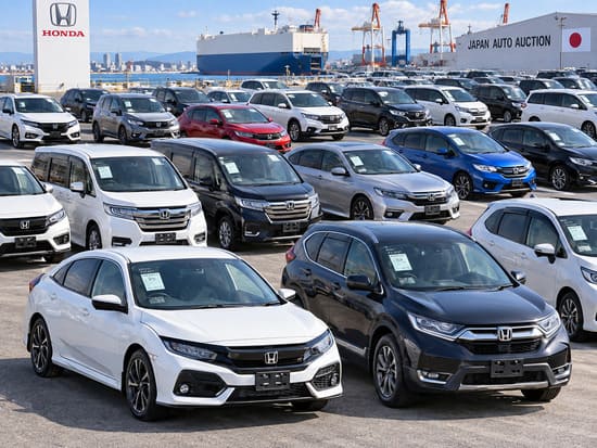 Купить в Японии Honda с аукциона